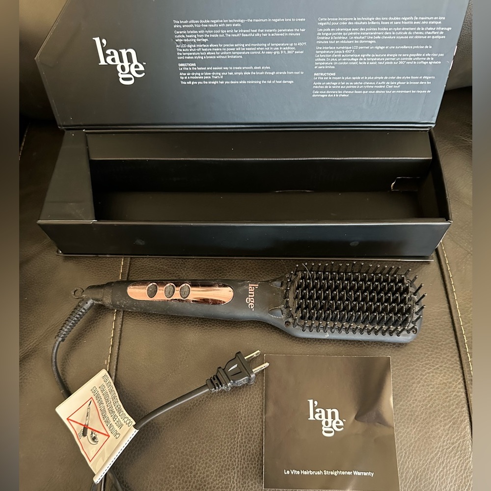 Lange LeVita Ceramic Sraightening brush